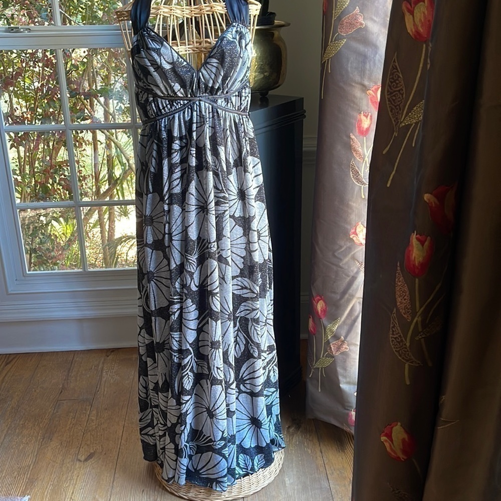 Lyndia 🔥Sale🔥black and silver dress NWT